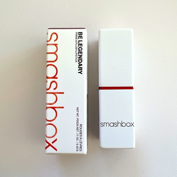 Smashbox BE LEGENDARY PRIME & PLUSH LIPSTICK Caffeinate 0.1oz NIB 100% Authentic - Picture 3 of 9